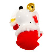 Kurt Adler 10-Inch Battery-Operated Musical Santa Snoopy Nutcracker