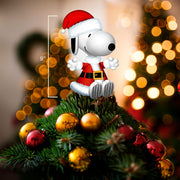 Kurt Adler Santa Snoopy Tree Topper