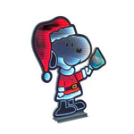 Kurt Adler Peanuts 35.4-Inch Snoopy with Bell Outdoor Infinity Light