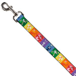 Dog Leash - Looney Tunes 6-Character Pose Pride Blocks Multi Color