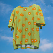 Flower Power Human Oversized T-shirt