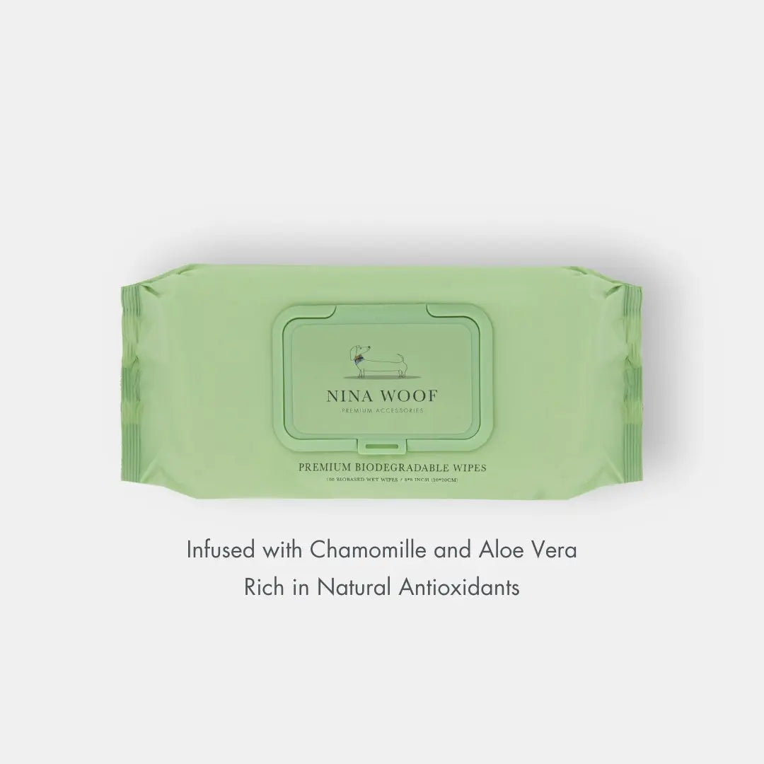 Premium Wipes - Biodegradable and Plant-Based Nina Woof