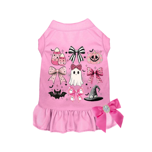 Pretty Little Haunting Dog Dress