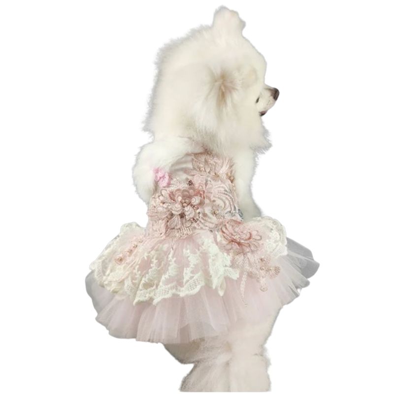 Designer Handmade "Juliette" Dog Party Dress - Southlake Paws