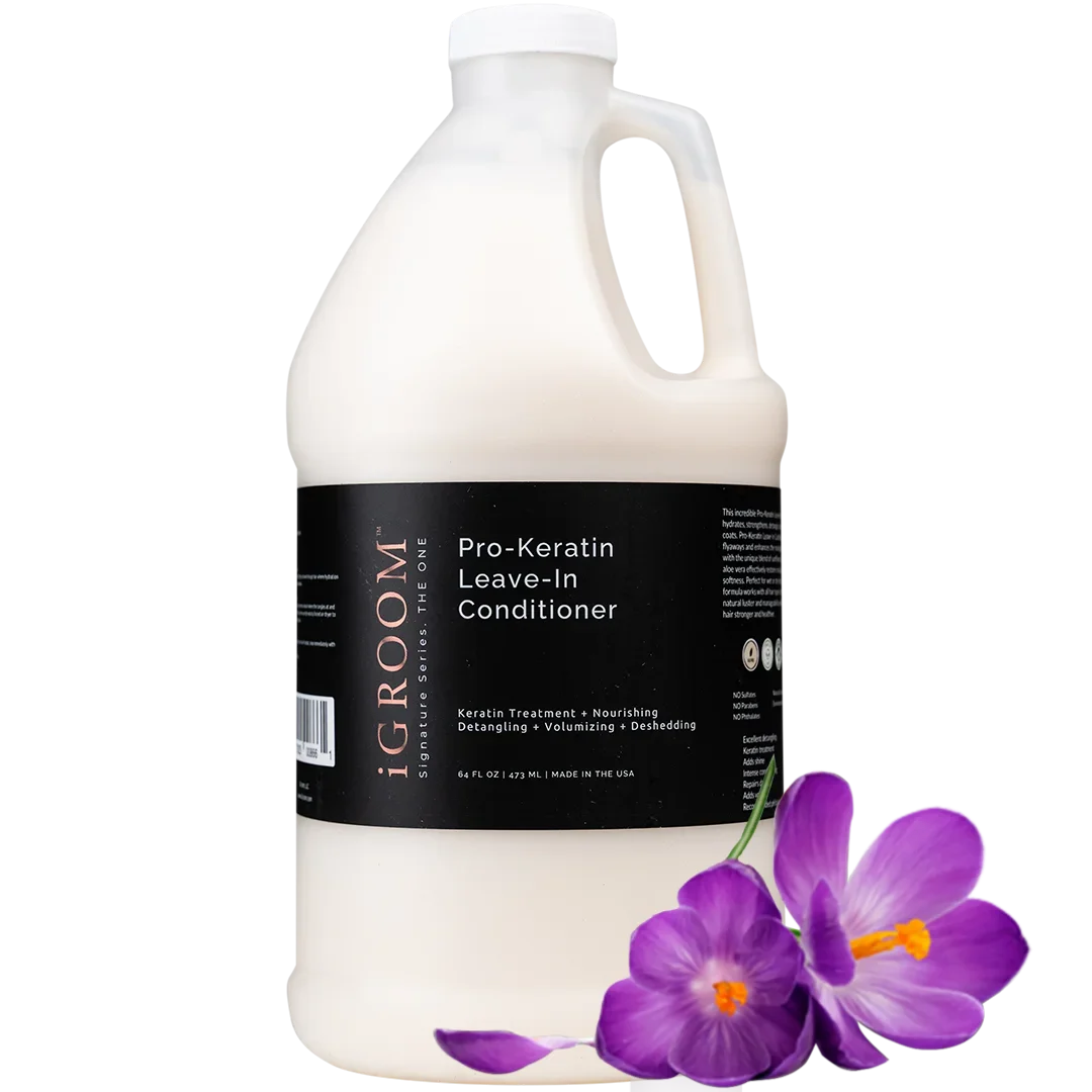 Dog Pro-Keratin Leave-In Conditioner 64oz by iGroom