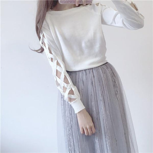 Cross-Sleeve Shirt 