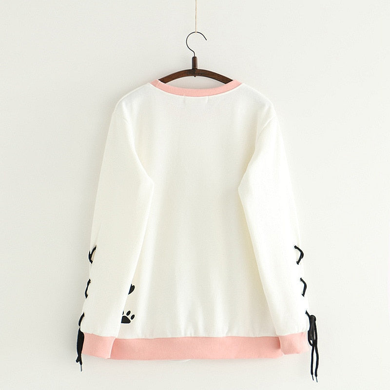 Casual Cat Sweatshirt 