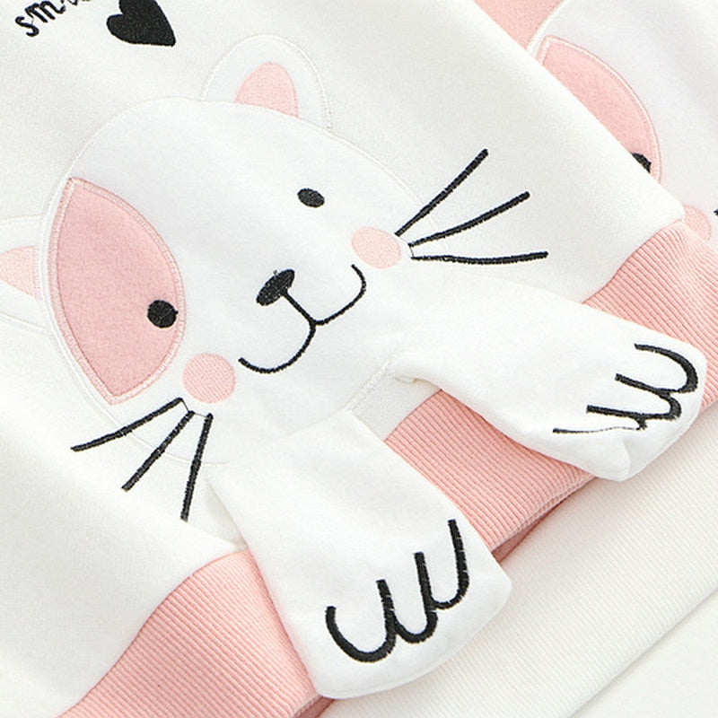 Casual Cat Sweatshirt 