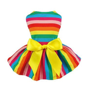 Rainbow Dog Party Dress