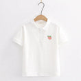 Load image into Gallery viewer, Peach Embroidery Shirt 
