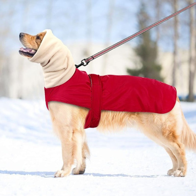 Waterproof Fleece Greyhound & Large Dog Coat - Southlake Paws