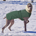 Load image into Gallery viewer, Waterproof Fleece Greyhound & Large Dog Coat - Southlake Paws
