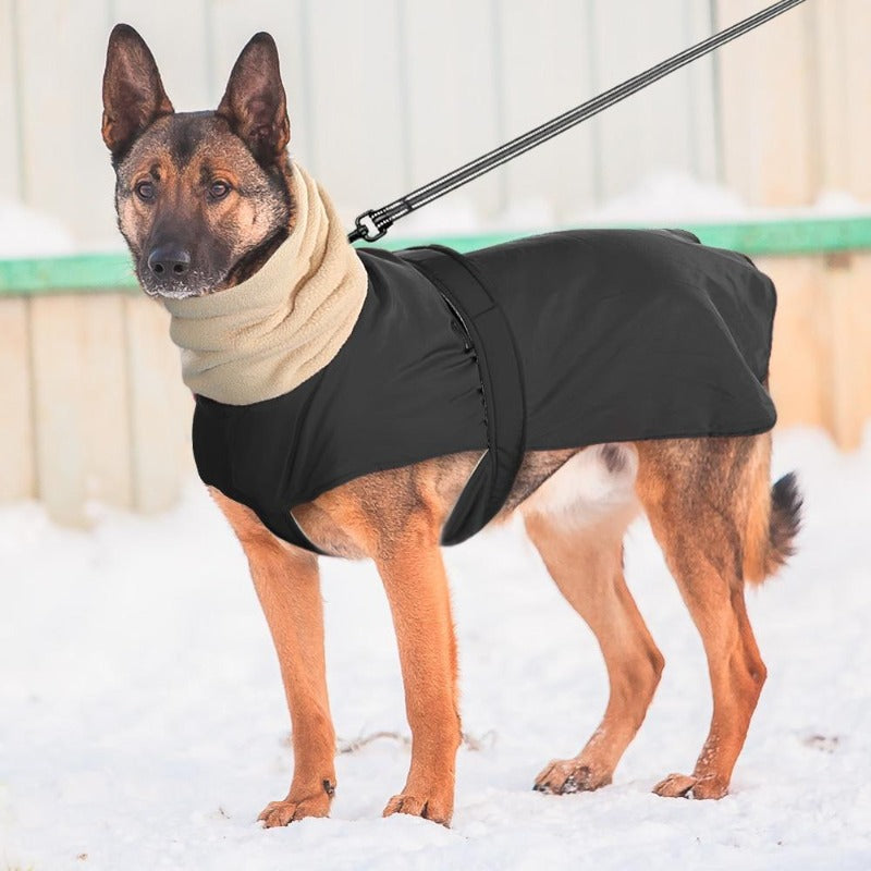 Waterproof Fleece Greyhound & Large Dog Coat - Southlake Paws