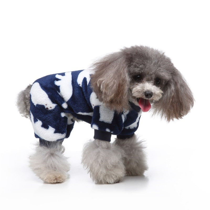 Polar Bear Onesie Dog PJs - Southlake Paws