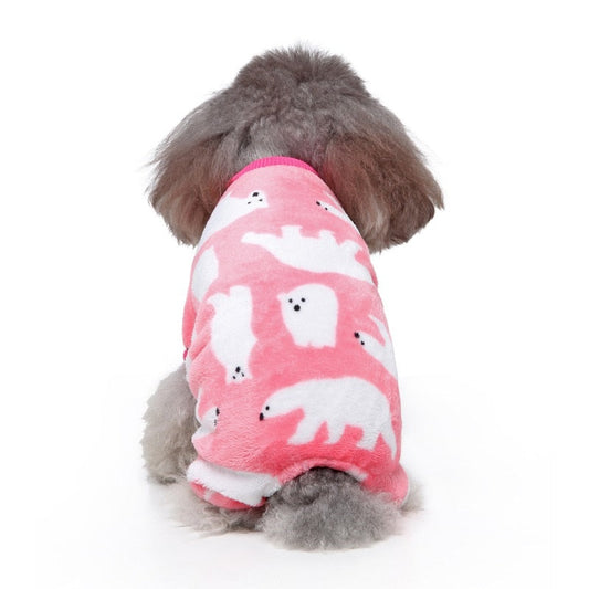 Polar Bear Onesie Dog PJs - Southlake Paws
