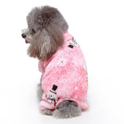 Snow Man Onesie Dog PJs