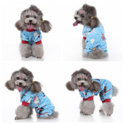 Skiing Dogs Onesie Dog PJs