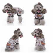 Gray Doggy Play Onesie Dog PJs