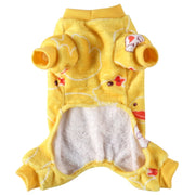 Yellow Rubber Ducky Onesie Dog PJs