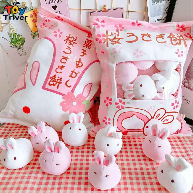 Bunny PIllow Plushies 