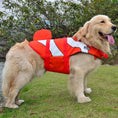 Load image into Gallery viewer, Clownfish Dog Life Jacket - Southlake Paws
