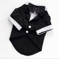 Load image into Gallery viewer, Classic Black Tie Dog Tuxedo
