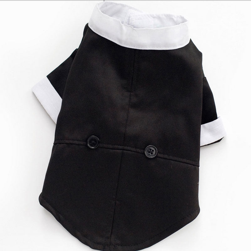 Classic Black Tie Dog Tuxedo