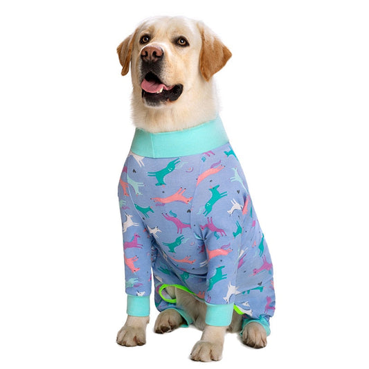 Horses Onesie Large Dog PJs - Southlake Paws
