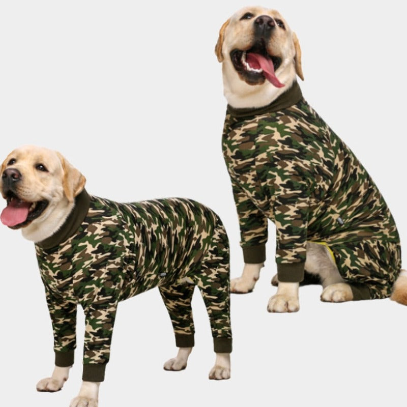 Camouflage Onesie Large Dog PJs - Southlake Paws