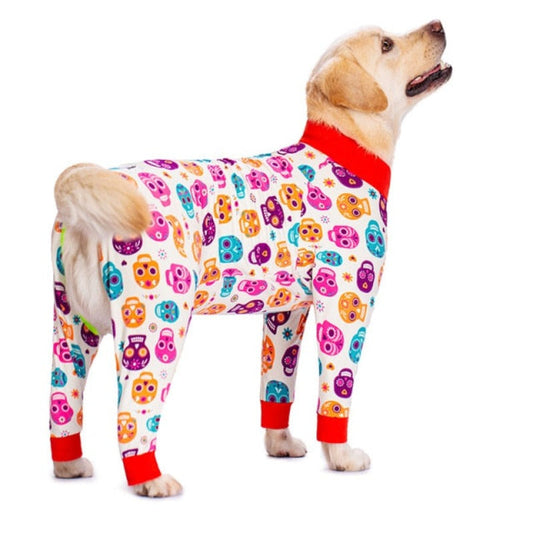 Day of the Dead Onesie Large Dog PJs - Southlake Paws