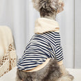 Load image into Gallery viewer, Striped Sailor Dog Hoodie - Southlake Paws
