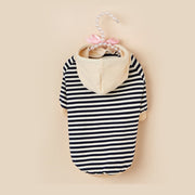 Striped Sailor Dog Hoodie