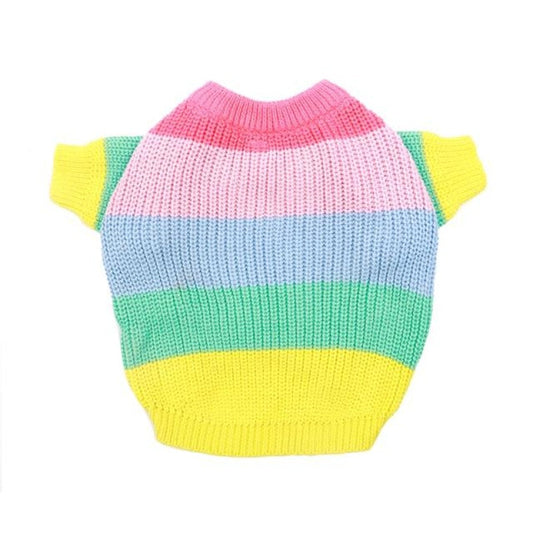 Rainbow Dog Sweater - Southlake Paws