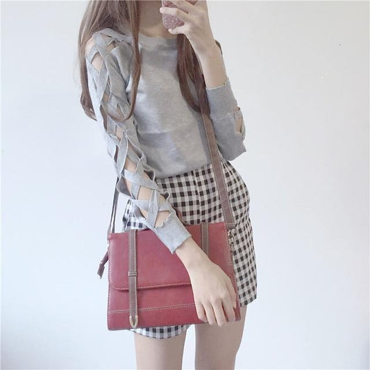 Cross-Sleeve Shirt 