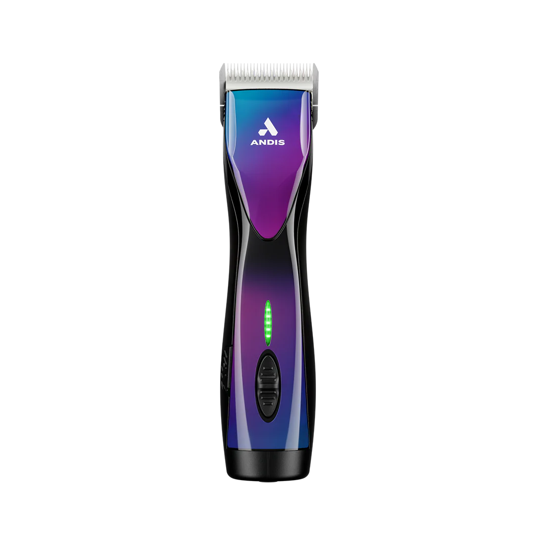Pulse ZR II Purple Clipper with 4FW and 5FW Blades by Andis