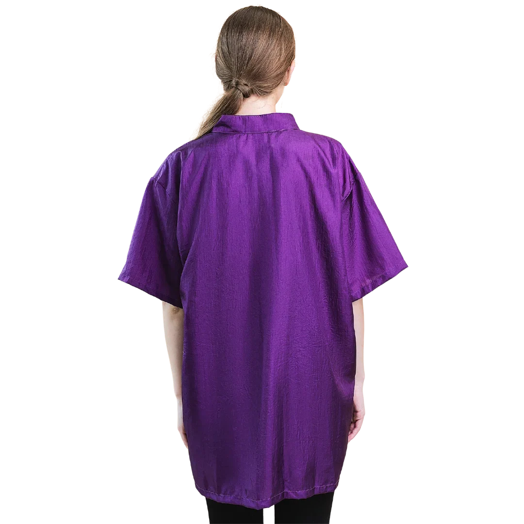 Purple Unisex Smock by Hydra