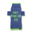 Load image into Gallery viewer, Ride or Die Sweater. Purple Green
