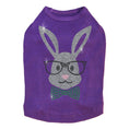 Load image into Gallery viewer, Bunny with Glasses and Bow Tie - Dog Tank alternate view
