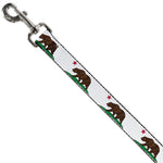 Dog Leash - Cali Bear White