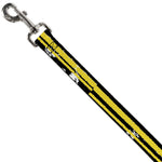 Dog Leash - Racing Stripe2 Weathered Black/Yellow