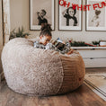 Load image into Gallery viewer, Bean Bag - Queen - Faux Fur
