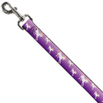 Dog Leash - Unicorn Sparkles Purple/Pink