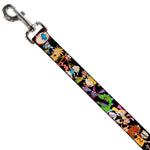 Dog Leash - Nick 90's 13-Character Poses Black