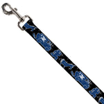 Dog Leash - Onward Barley/Unicorn/Guinevere Icons/Stars Black/Gray/Blues