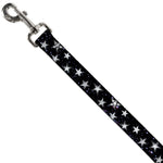 Dog Leash - Glowing Stars in Space Black/Purple/White