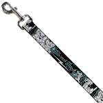 Dog Leash - TOM & JERRY Face & Pose Sketch Black/White/Red/Blue