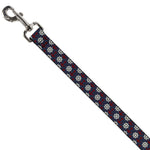 Dog Leash - Anchor3/Helm Monogram Navy/Red/Cream