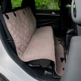 Load image into Gallery viewer, Quilted Microfiber Rear Seat Protector
