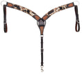 Load image into Gallery viewer, Rafter T Peppered Hide Breast Collar
