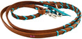Load image into Gallery viewer, Rafter T Plaited Barrel Racing Reins
